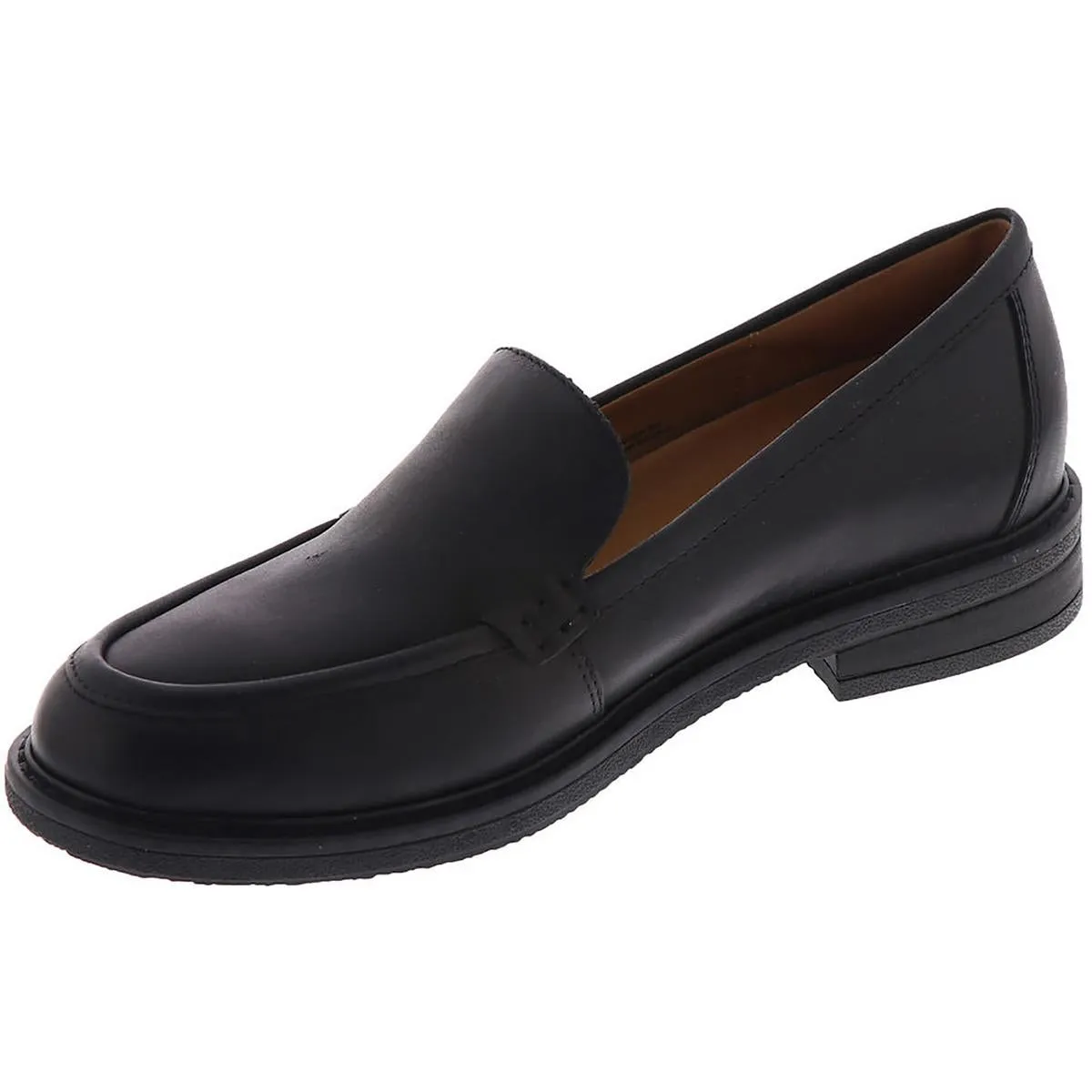 Jaylin Womens Leather Slip On Loafers