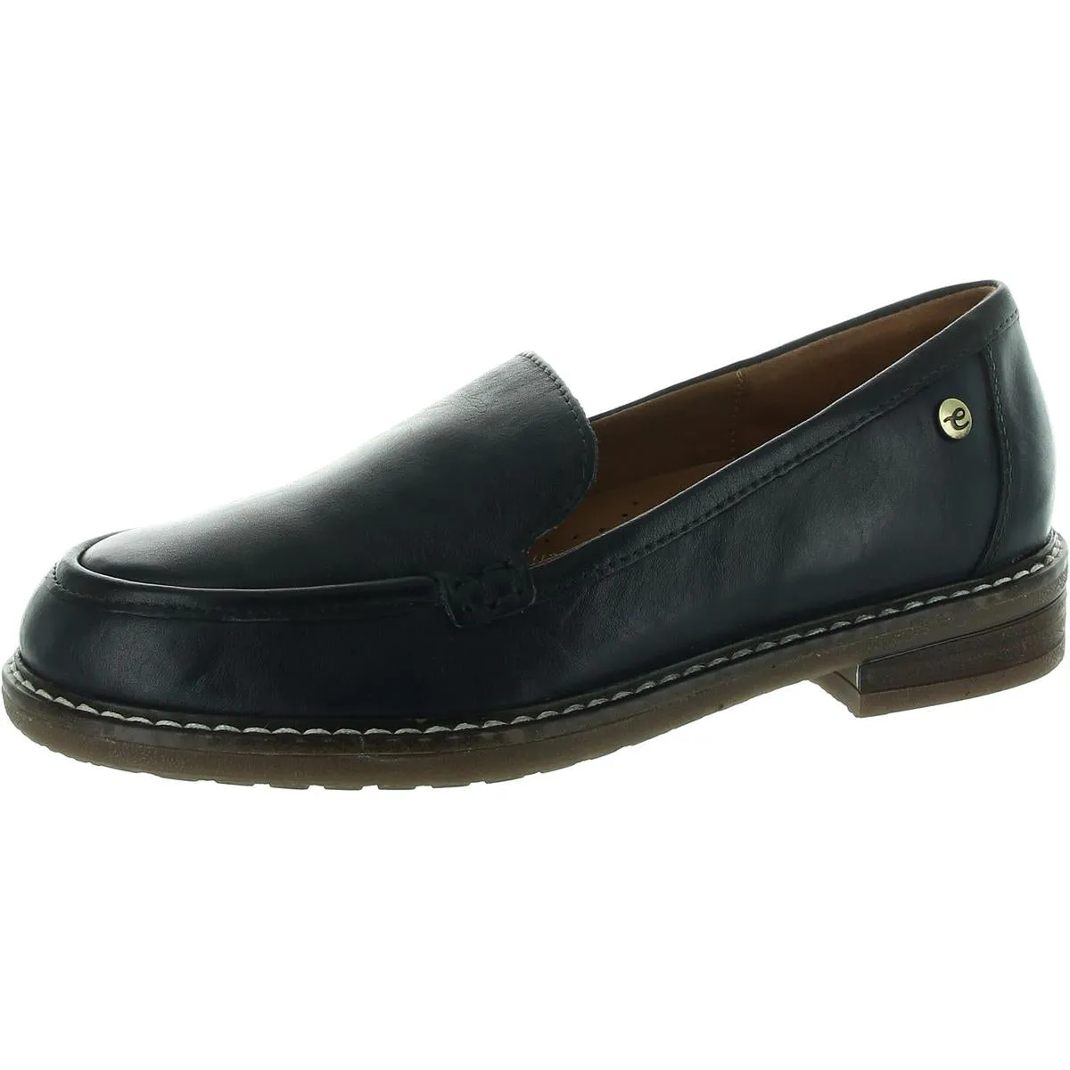 Jaylin Womens Leather Slip On Loafers