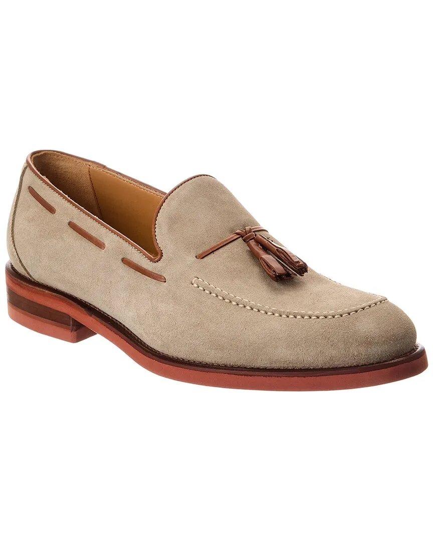 Johnston & Murphy Ashford Tassel Slip-On Suede Loafer