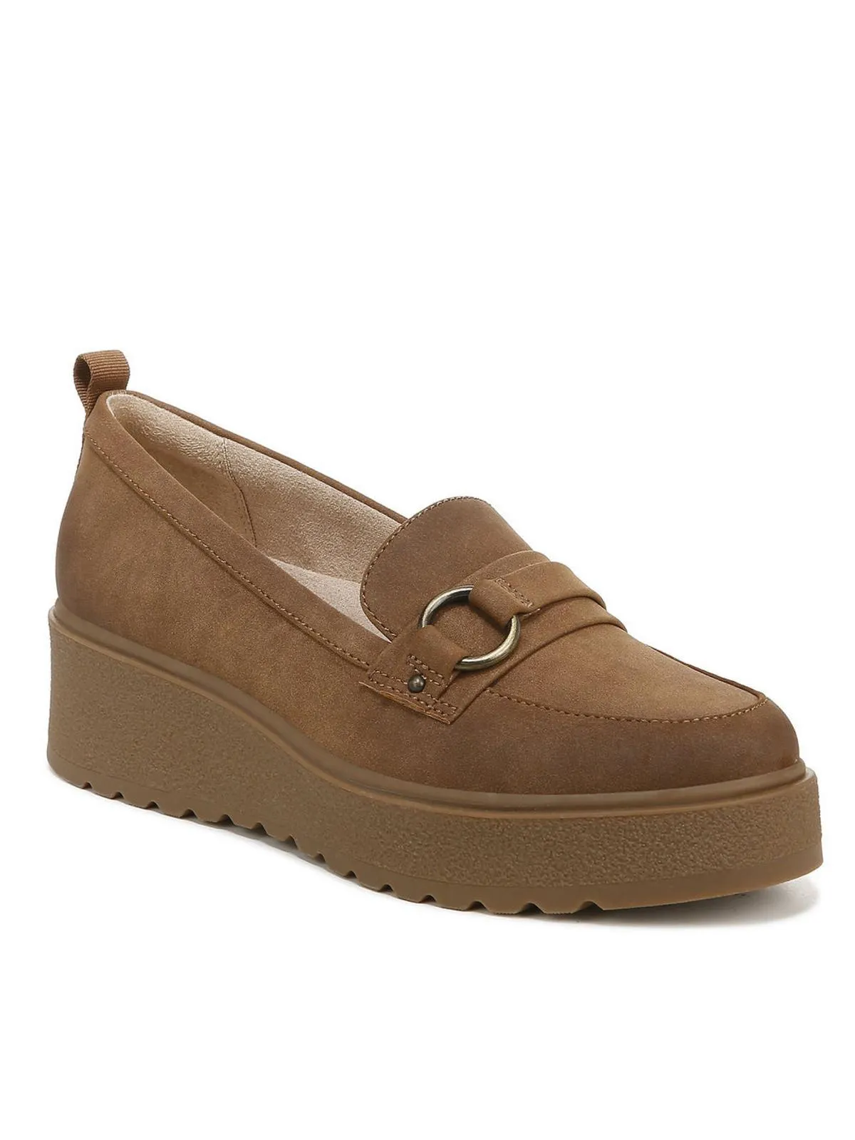 Joyla Womens Padded Insole Slip On Loafers