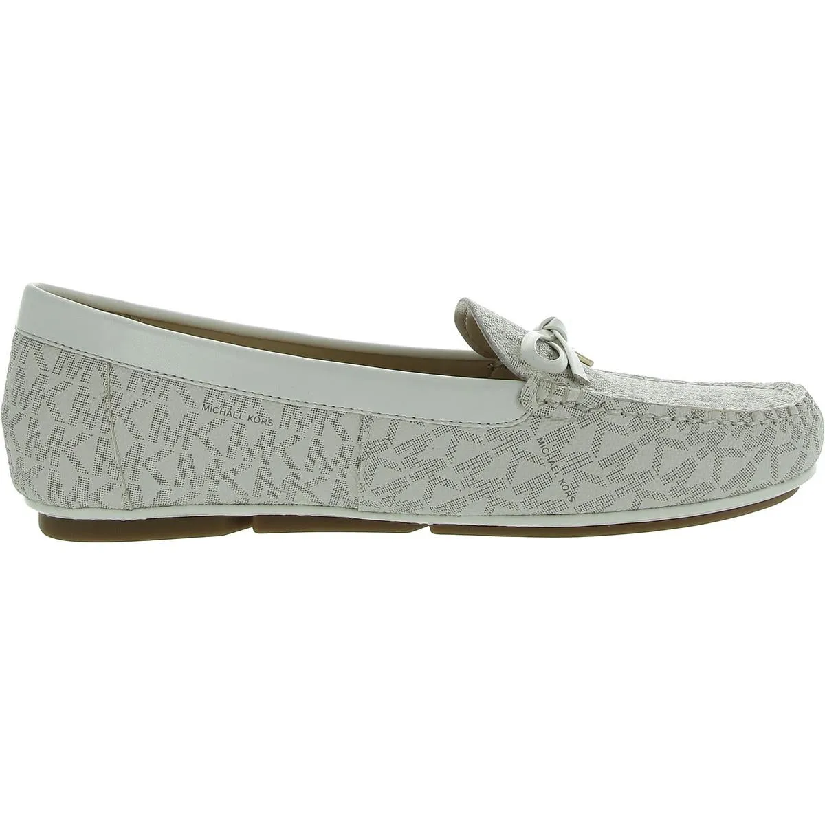 Juliette Womens Faux Leather Driving Moccasin Loafers