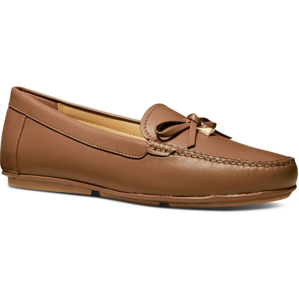 Juliette Womens Faux Leather Driving Moccasin Loafers
