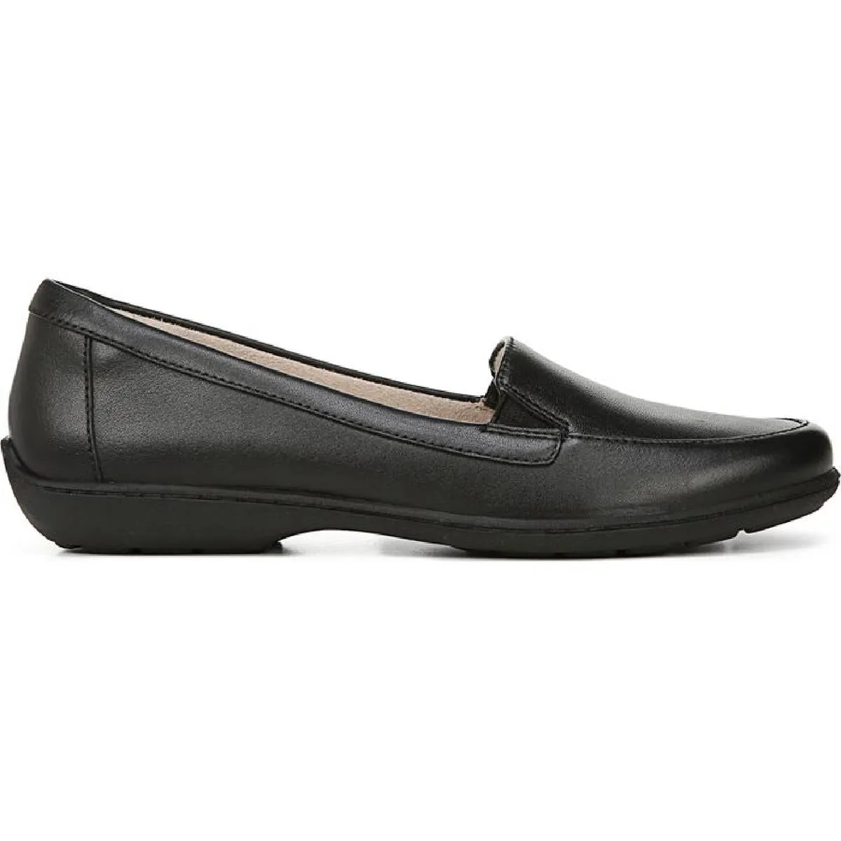 Kacy Womens Leather Slip On Loafers