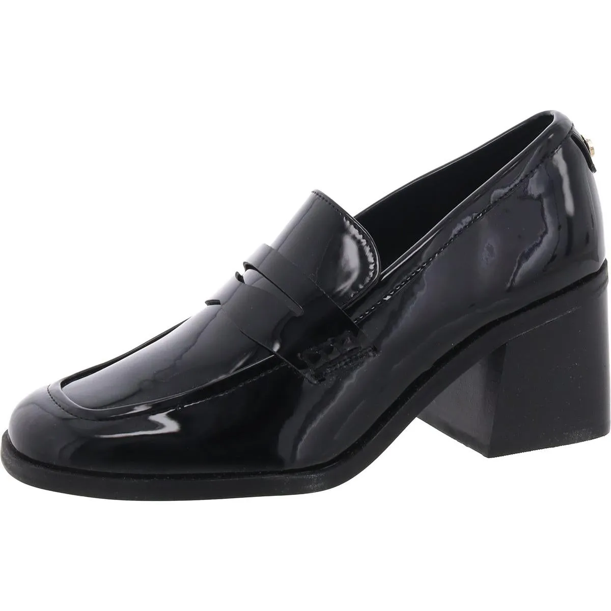 Kchris Womens Block Heel Slip On Loafers