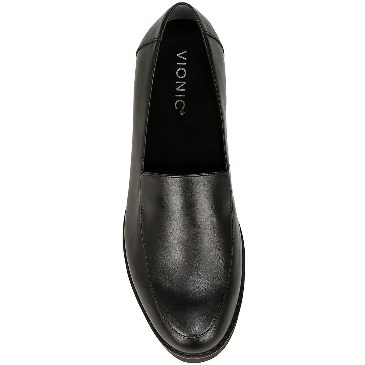 Kensley Womens Patent Leather Slip On Loafers