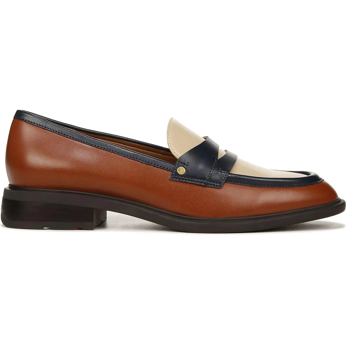 L-Edith2 Womens Comfort Insole Faux Leather Loafers
