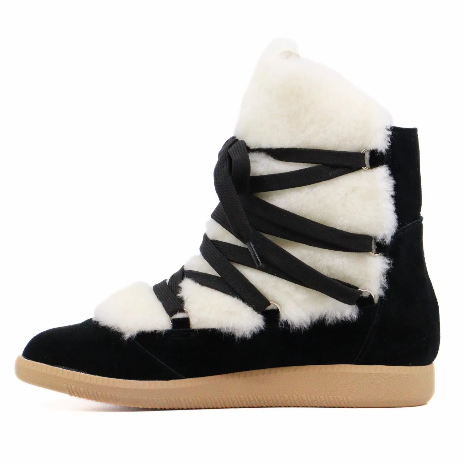 Lady Sherpa In Black
