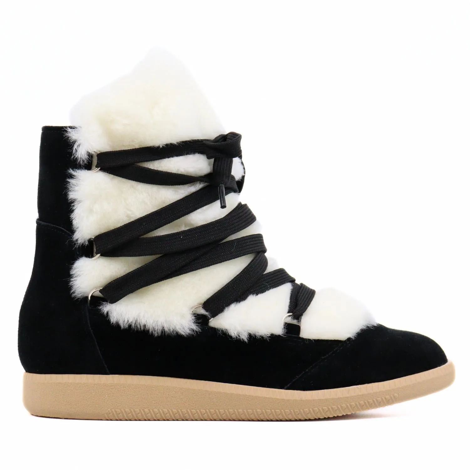 Lady Sherpa In Black