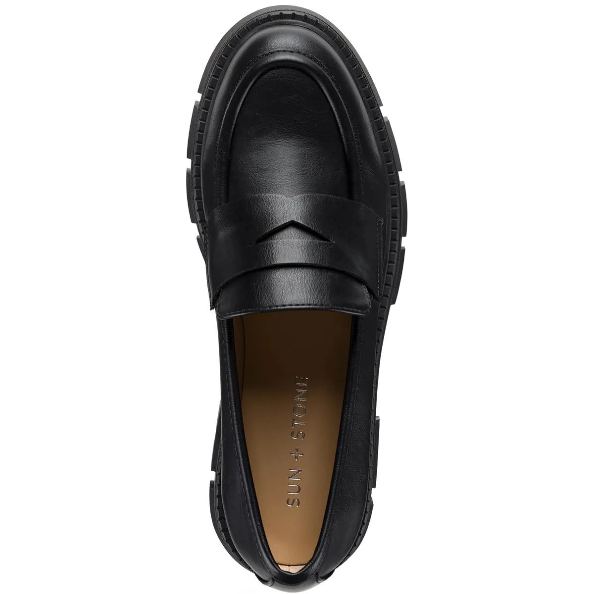LANAA Womens Microfiber Faux Leather Loafers
