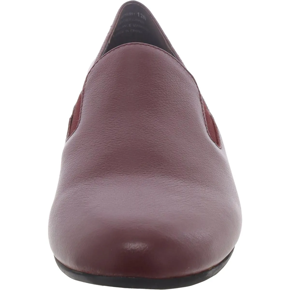 LARA Womens Leather Slip On Loafers