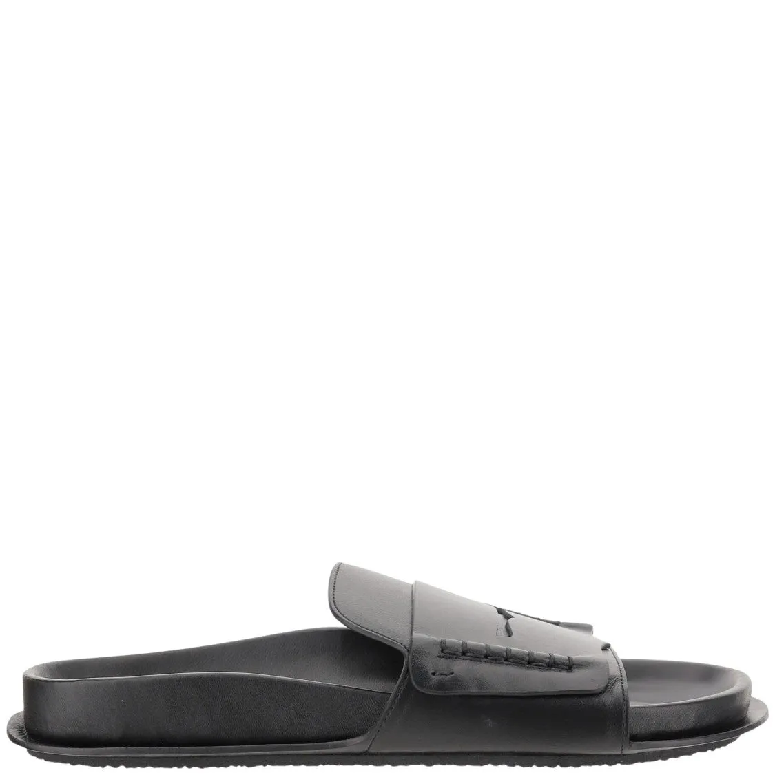 Leather Mocassin Sandal