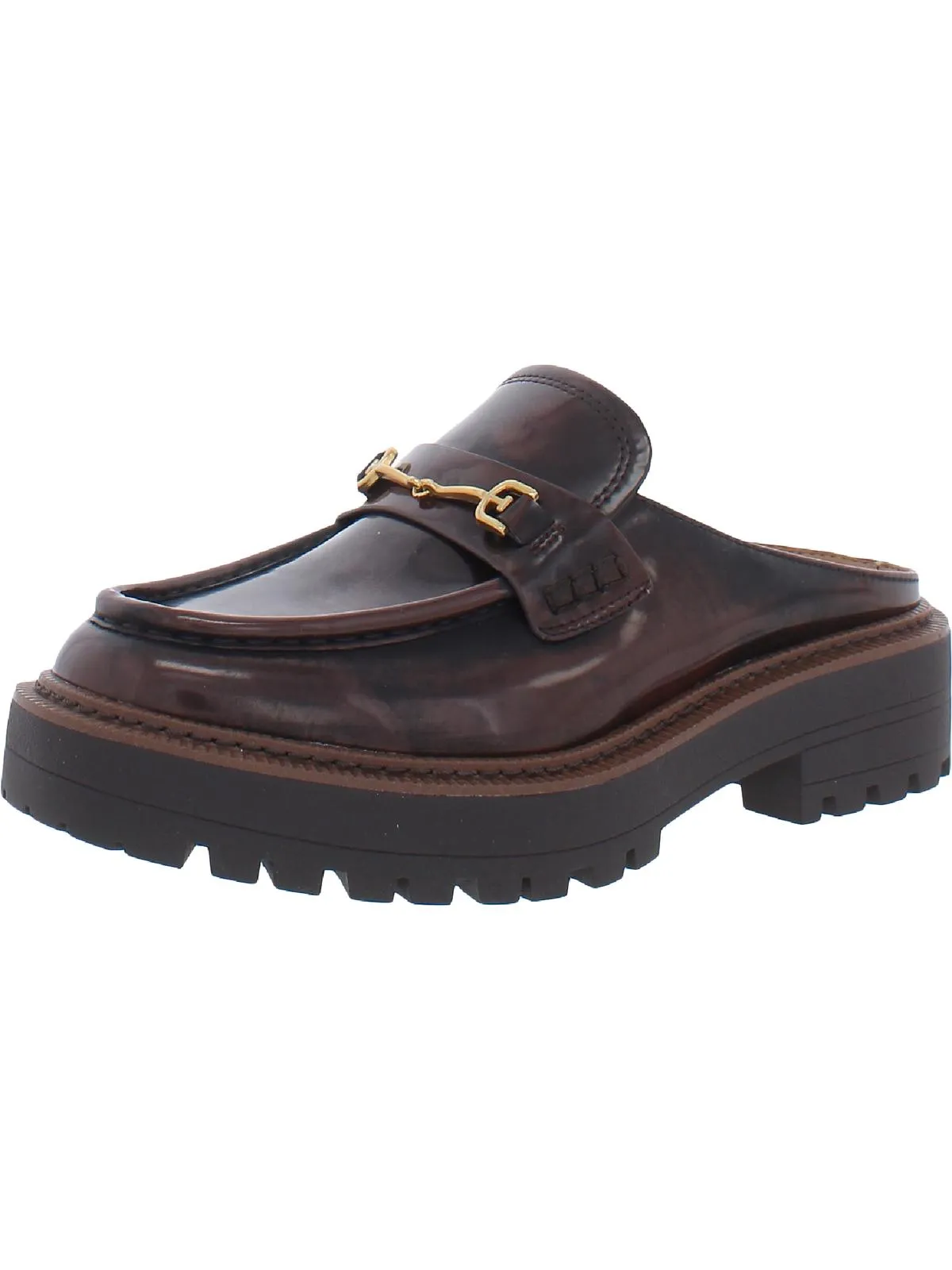 Lennon Womens Embellished Slip On Loafers