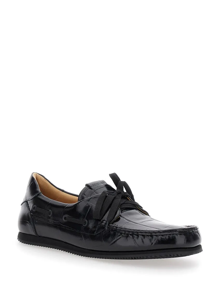 Les Batto' Black Loafers