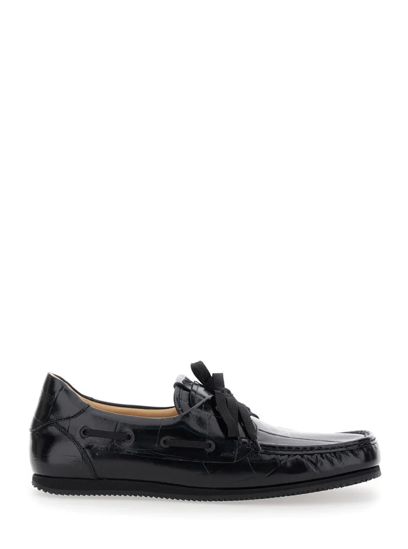 Les Batto' Black Loafers