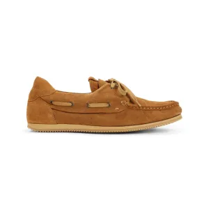 Les Batto Brown Suede Leather Loafers