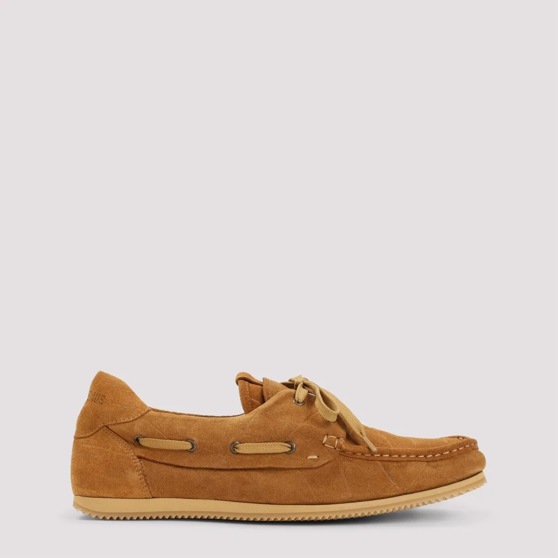 Les Batto Brown Suede Leather Loafers