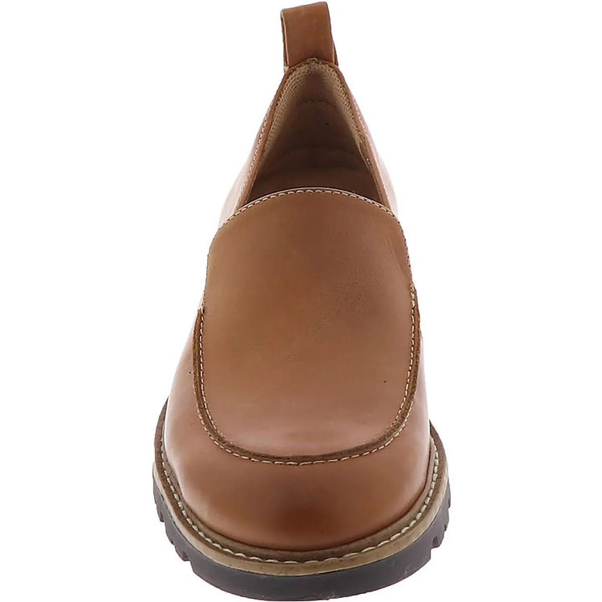 Lindee Womens Leather Slip On Loafers
