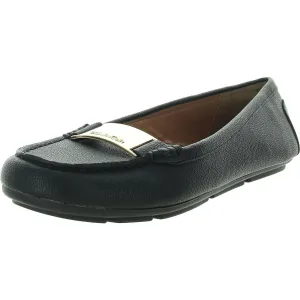 Lisette 5 Womens Embellished Faux Leather Loafers