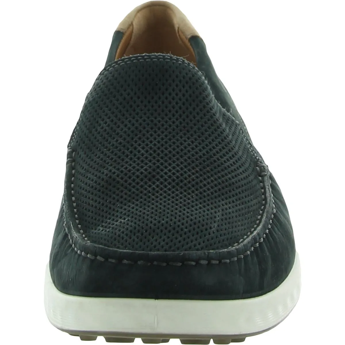 Lite Moc Mens Leather Slip On Loafers