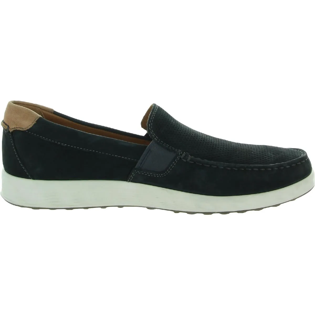 Lite Moc Mens Leather Slip On Loafers