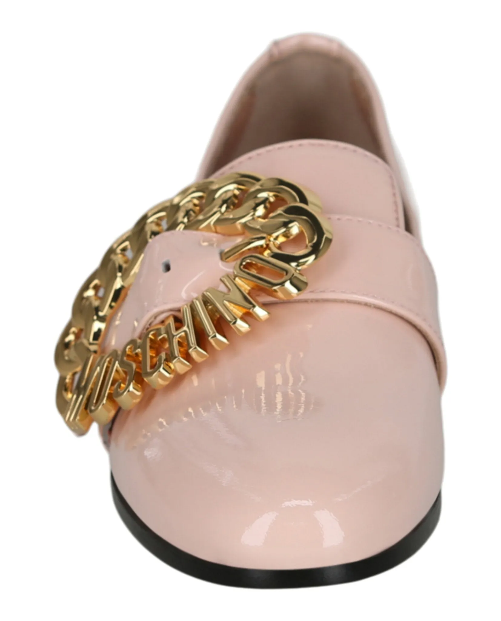 Logo Buckle Loafers