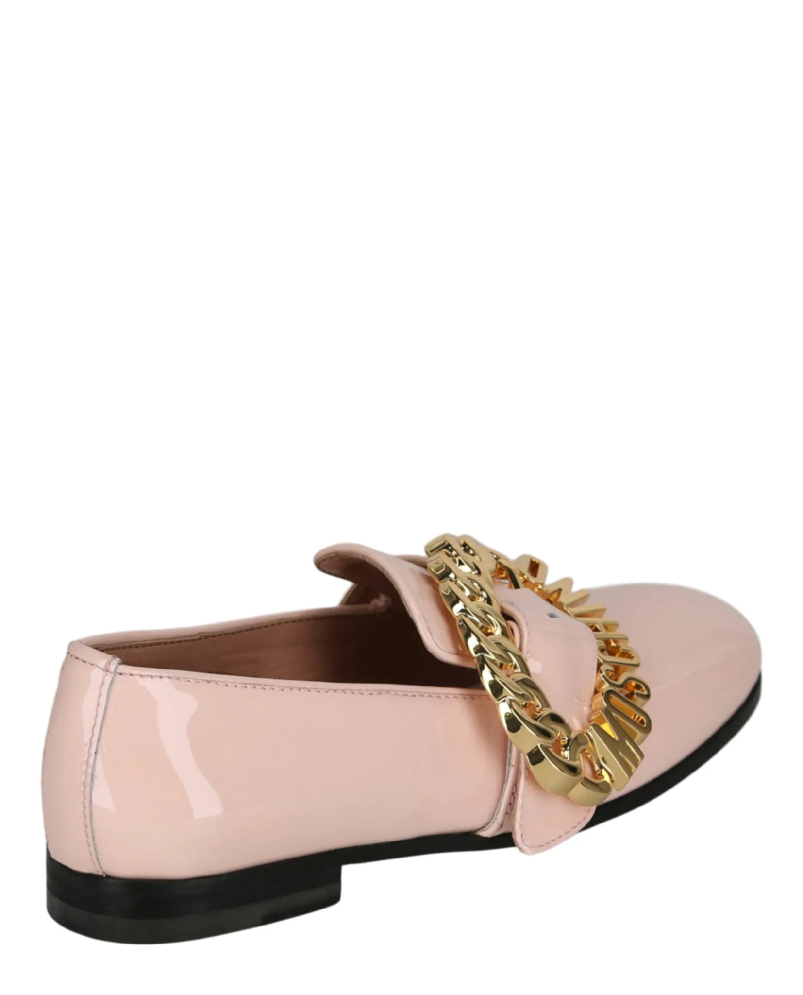 Logo Buckle Loafers