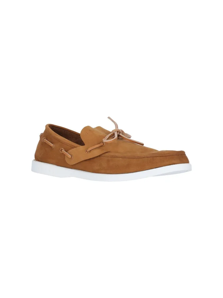 Logo Moccasins  Brown