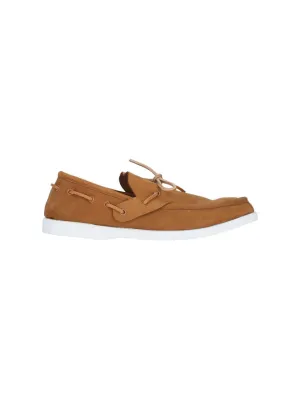 Logo Moccasins  Brown