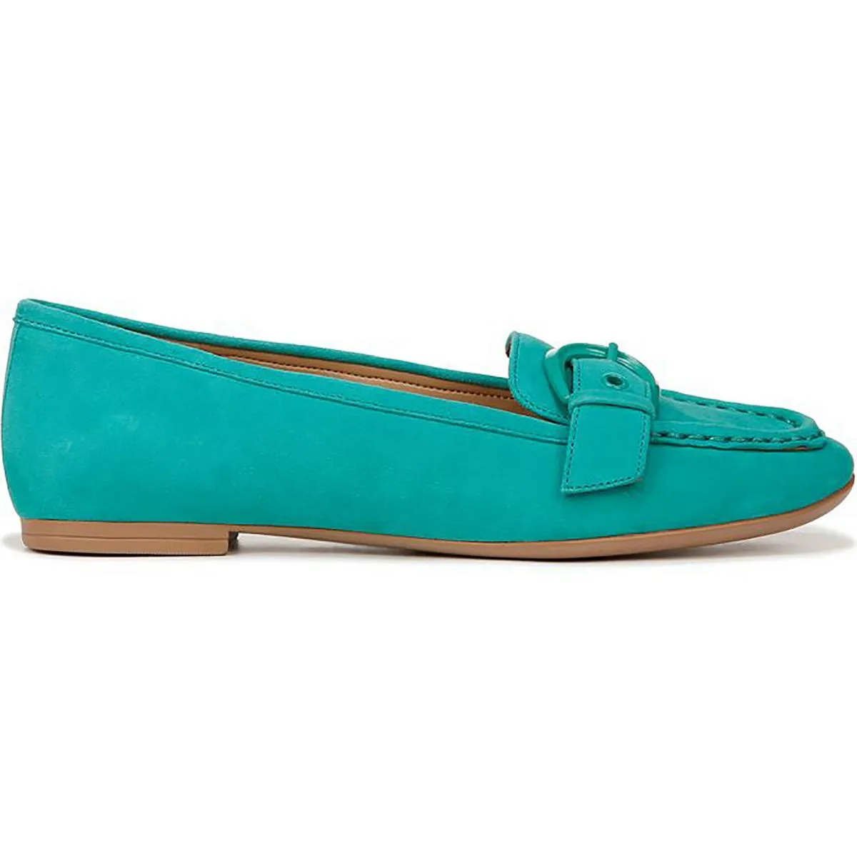 Lola Womens Flat Leather Loafers
