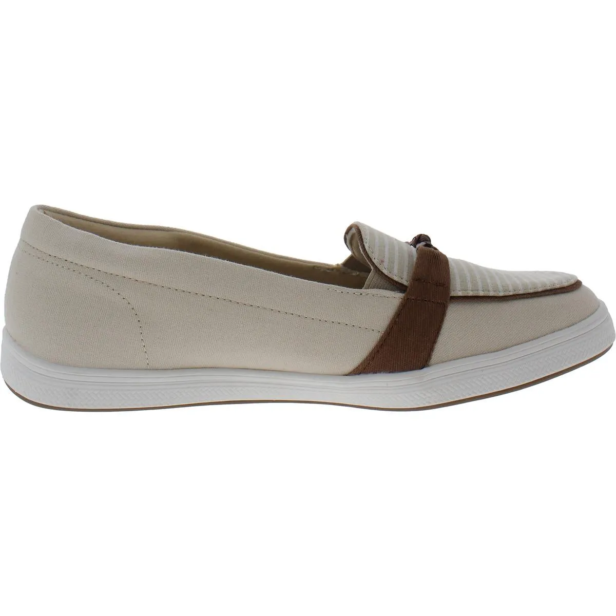 London Knot Womens Canvas Slip On Boat Shoes