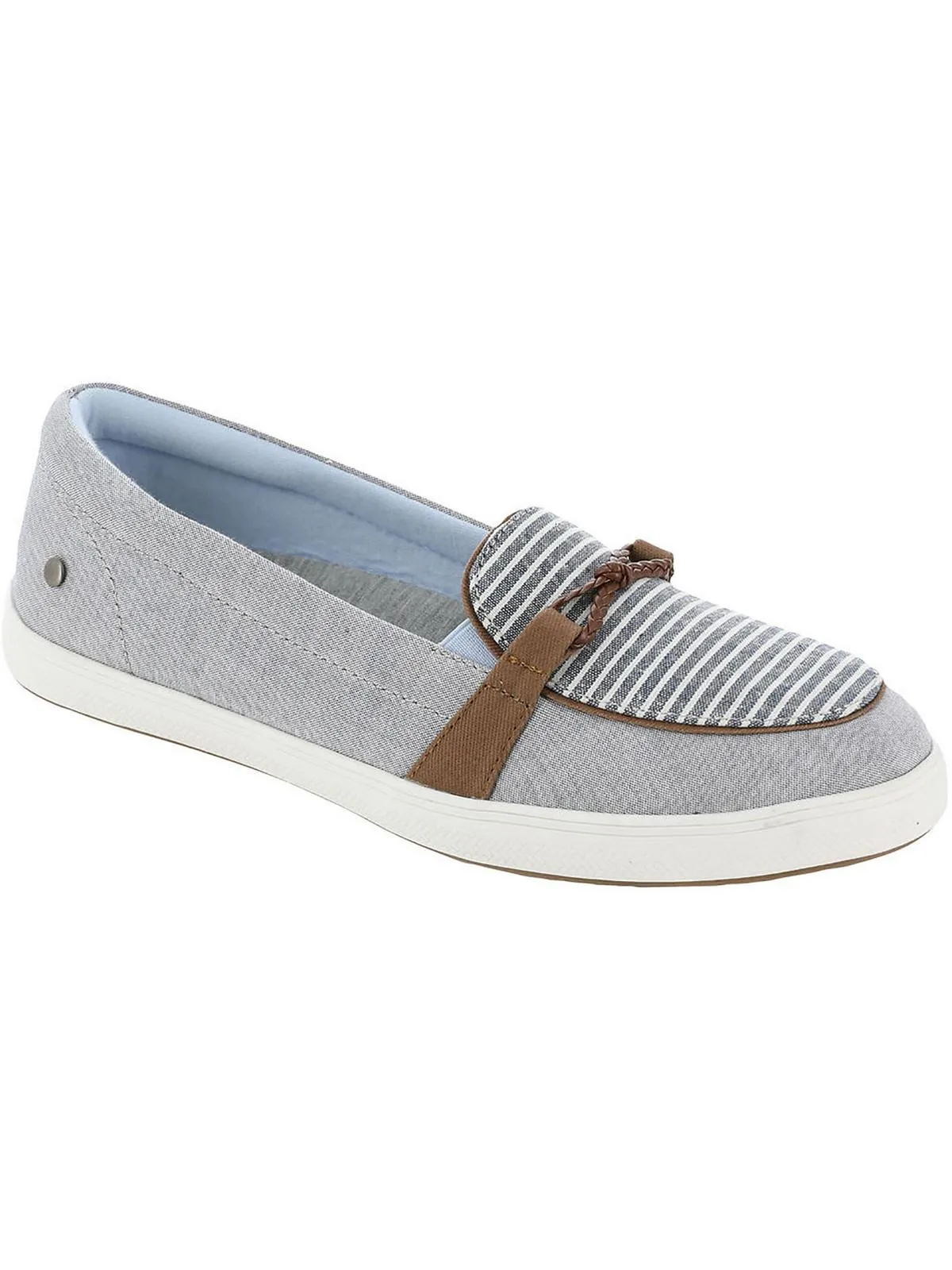 London Knot Womens Canvas Slip On Boat Shoes