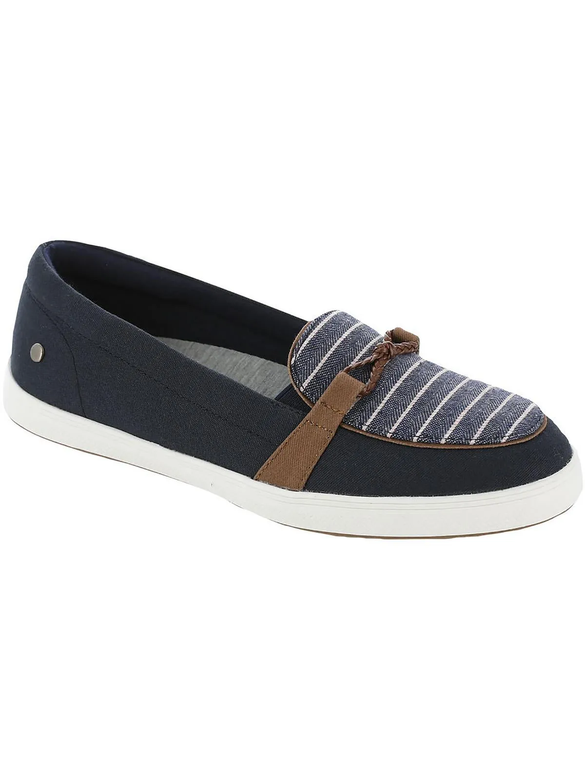 London Knot Womens Canvas Slip On Boat Shoes