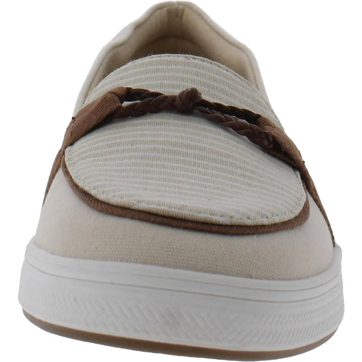 London Knot Womens Canvas Slip On Boat Shoes