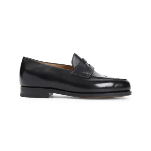 Lopez Black Calf Leather Loafers