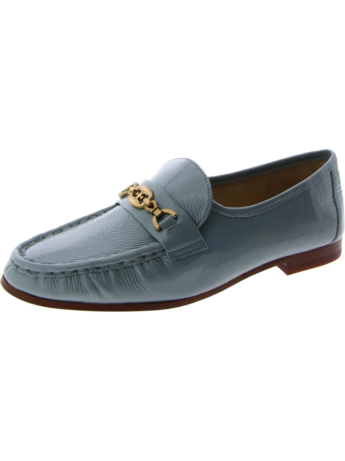 Lucca Womens Leather Slip-On Loafers