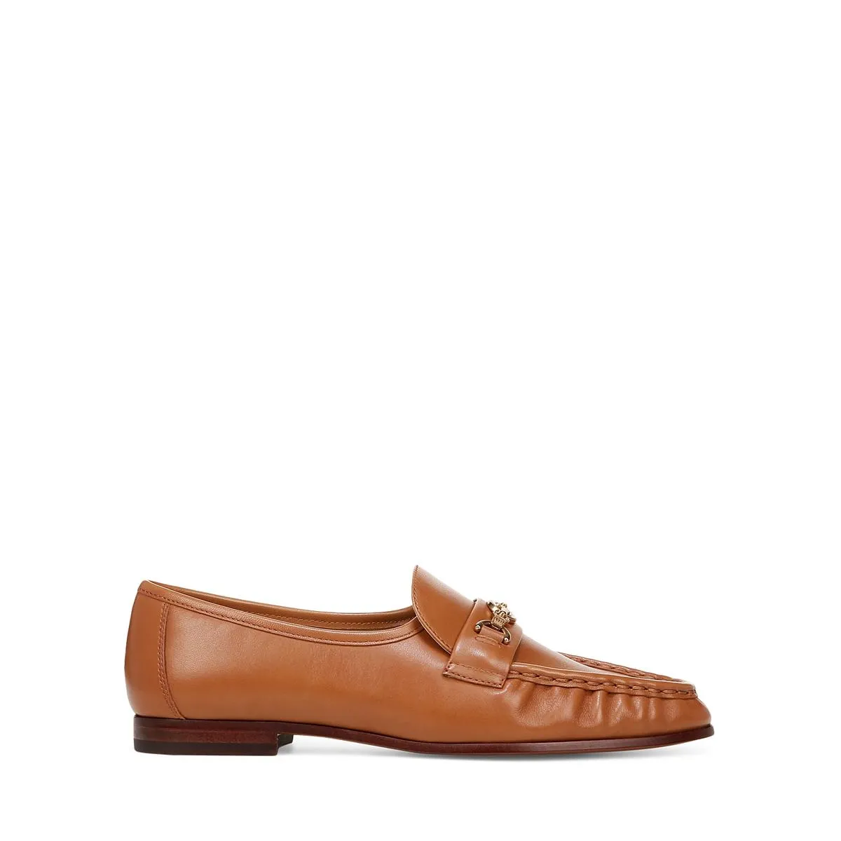Lucca Womens Leather Slip-On Loafers