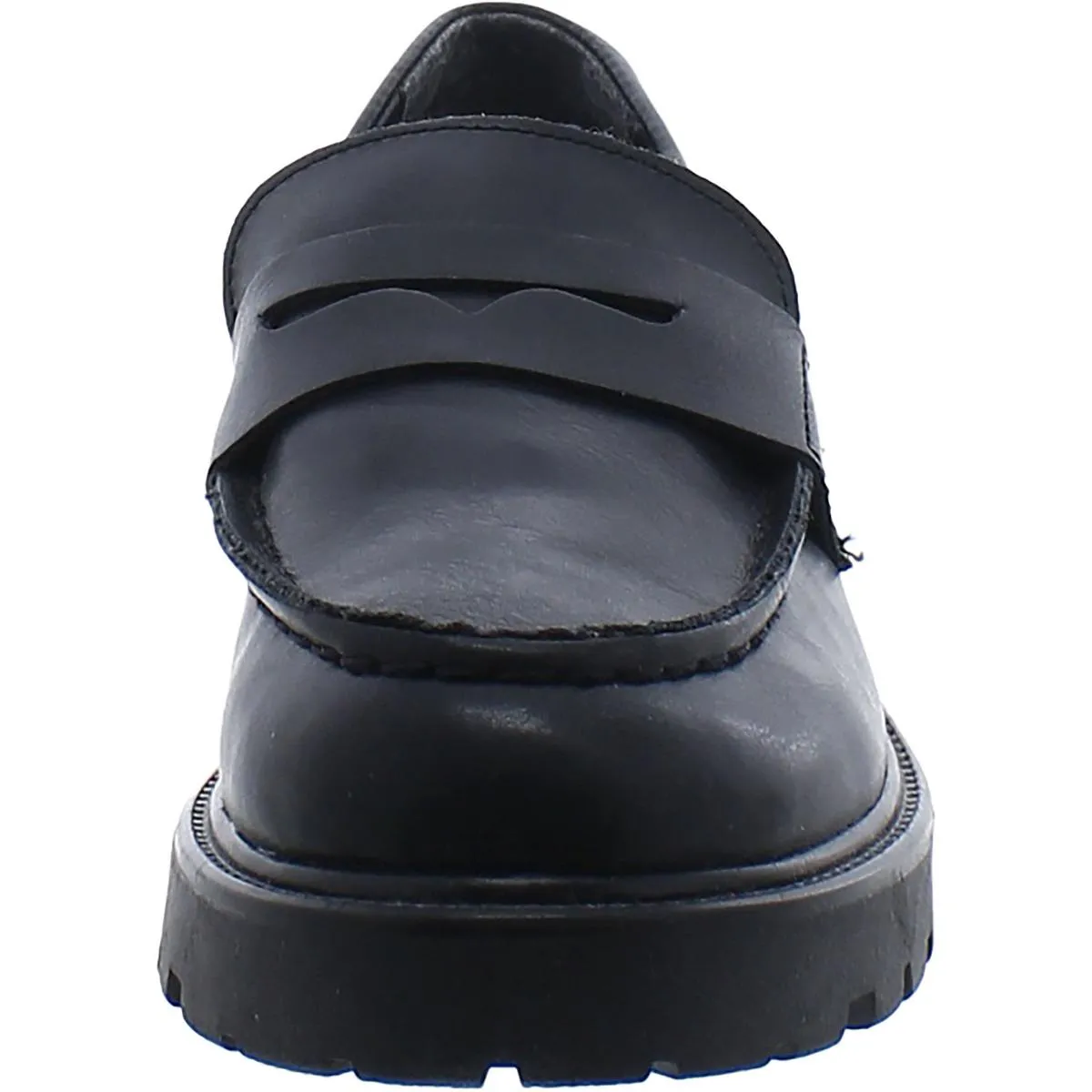 Lyris Womens Faux Leather Penny Loafers