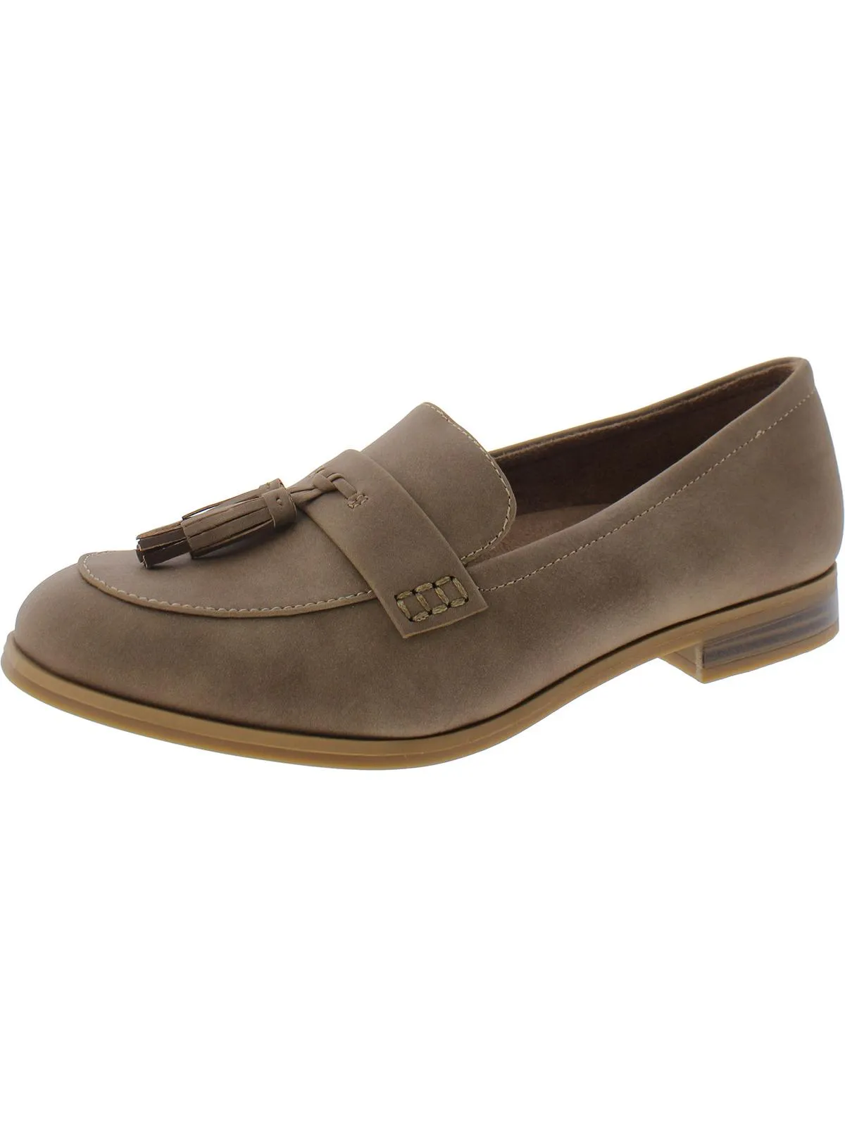 Marco Womens Tassel Slip On Loafers