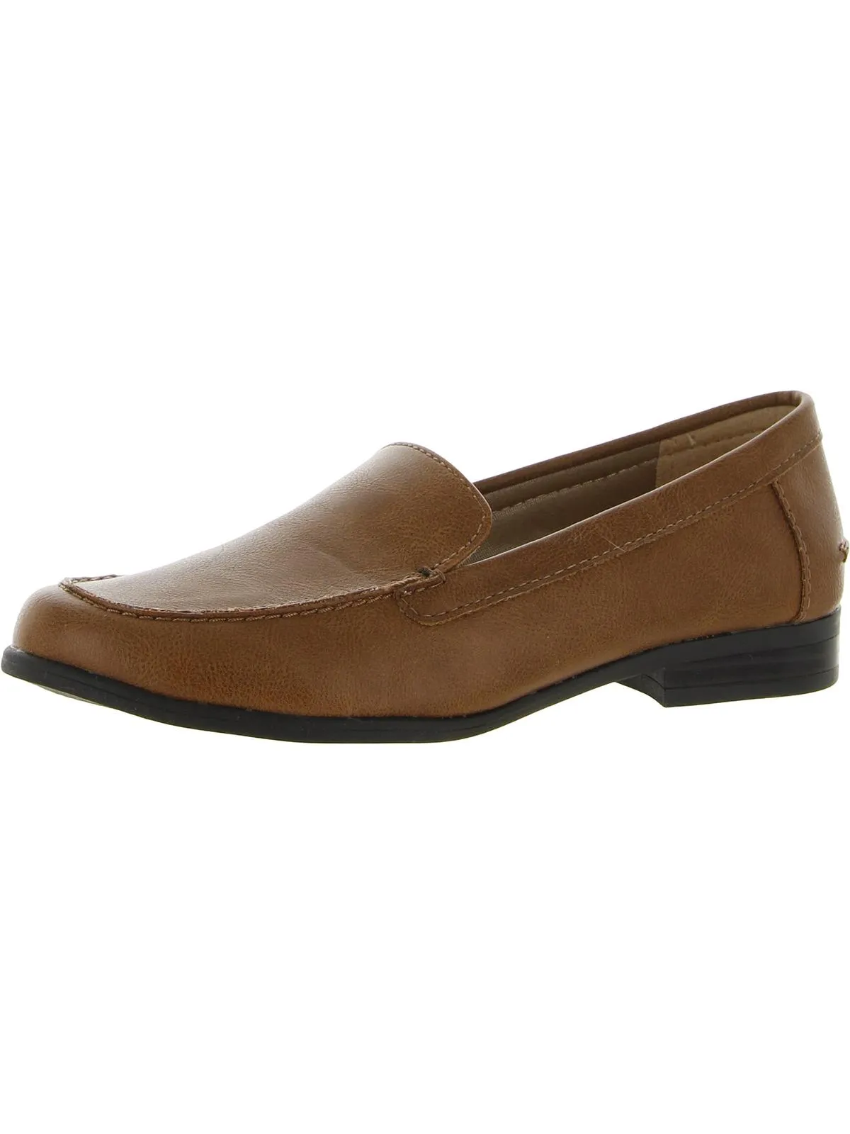 Margot Womens Faux Leather Loafers