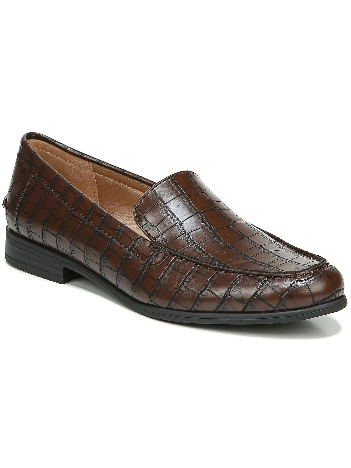 Margot Womens Faux Leather Loafers
