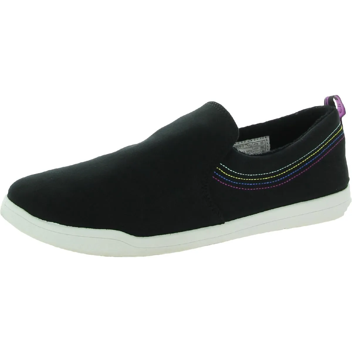 Marshall Womens Canvas Laceless Slip-On Sneakers