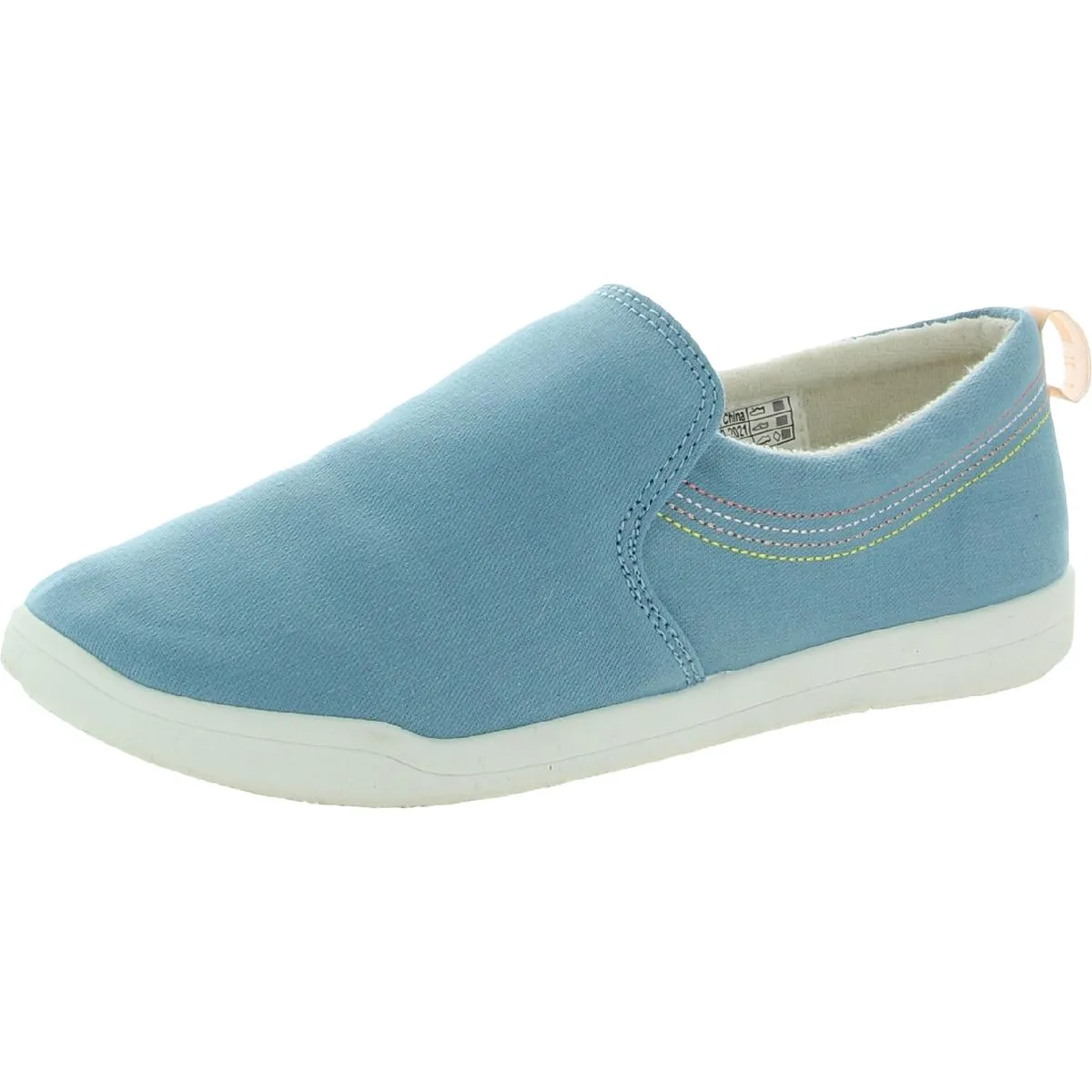 Marshall Womens Canvas Laceless Slip-On Sneakers