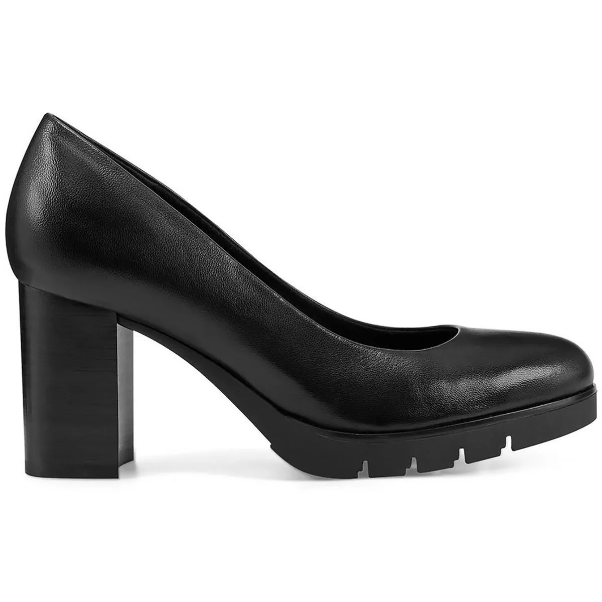 McKay Womens Leather Slip-On Loafers