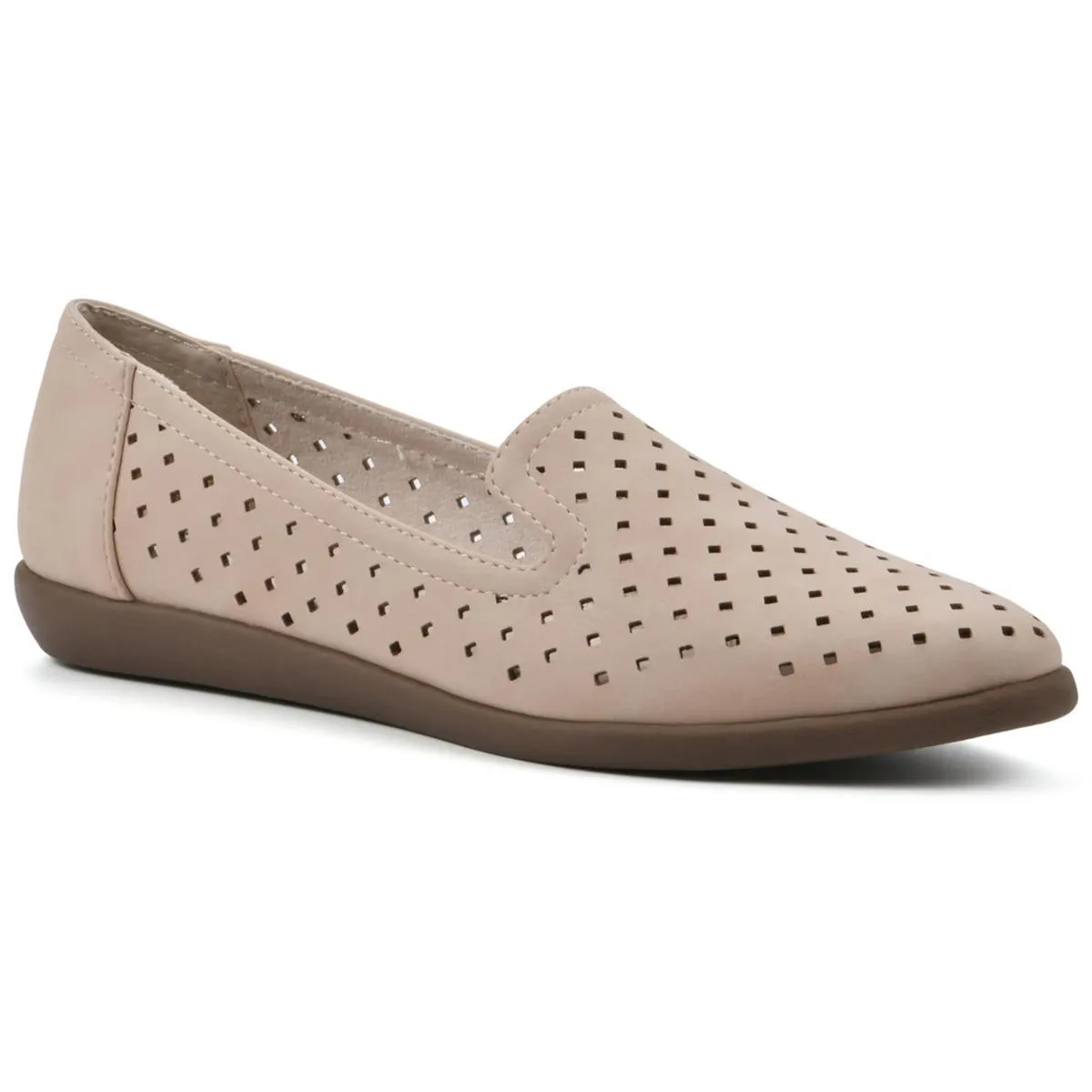 Melodic Womens Comfort Insole Faux Leather Loafers
