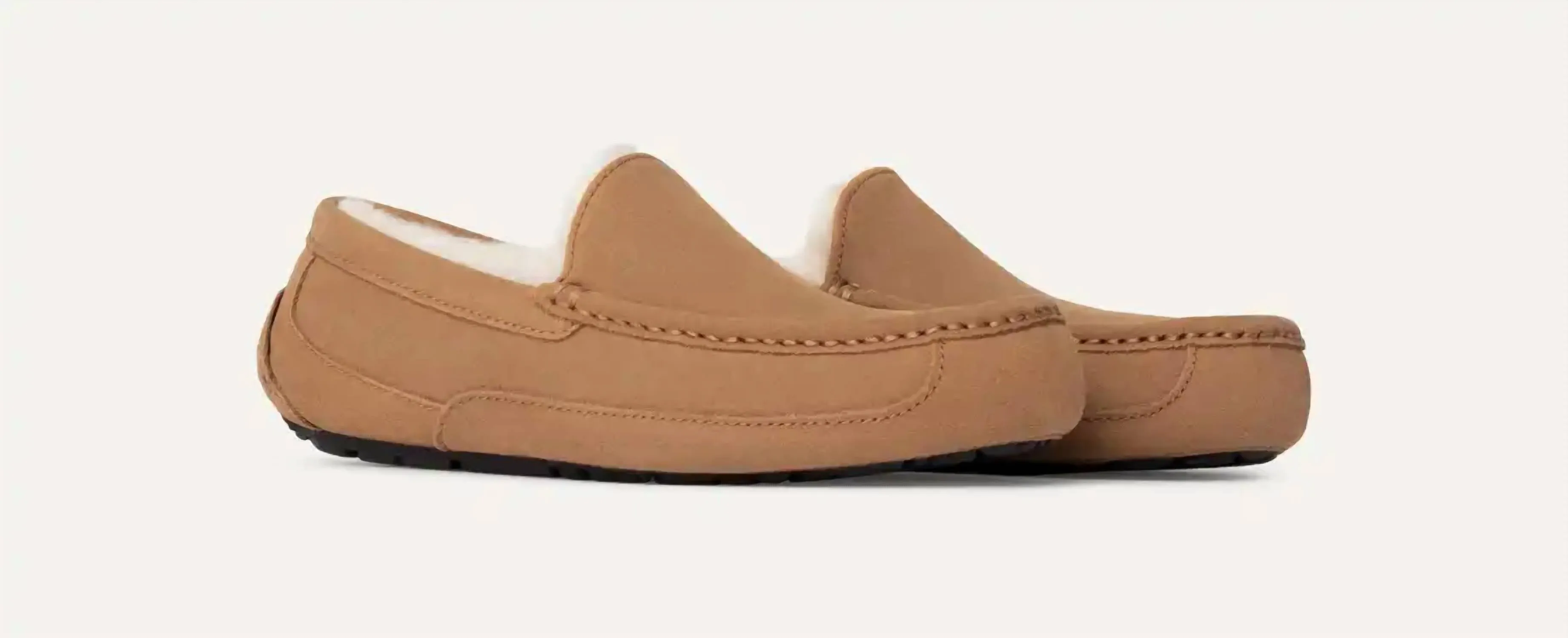 Men Ascot Slipper In Chestnut