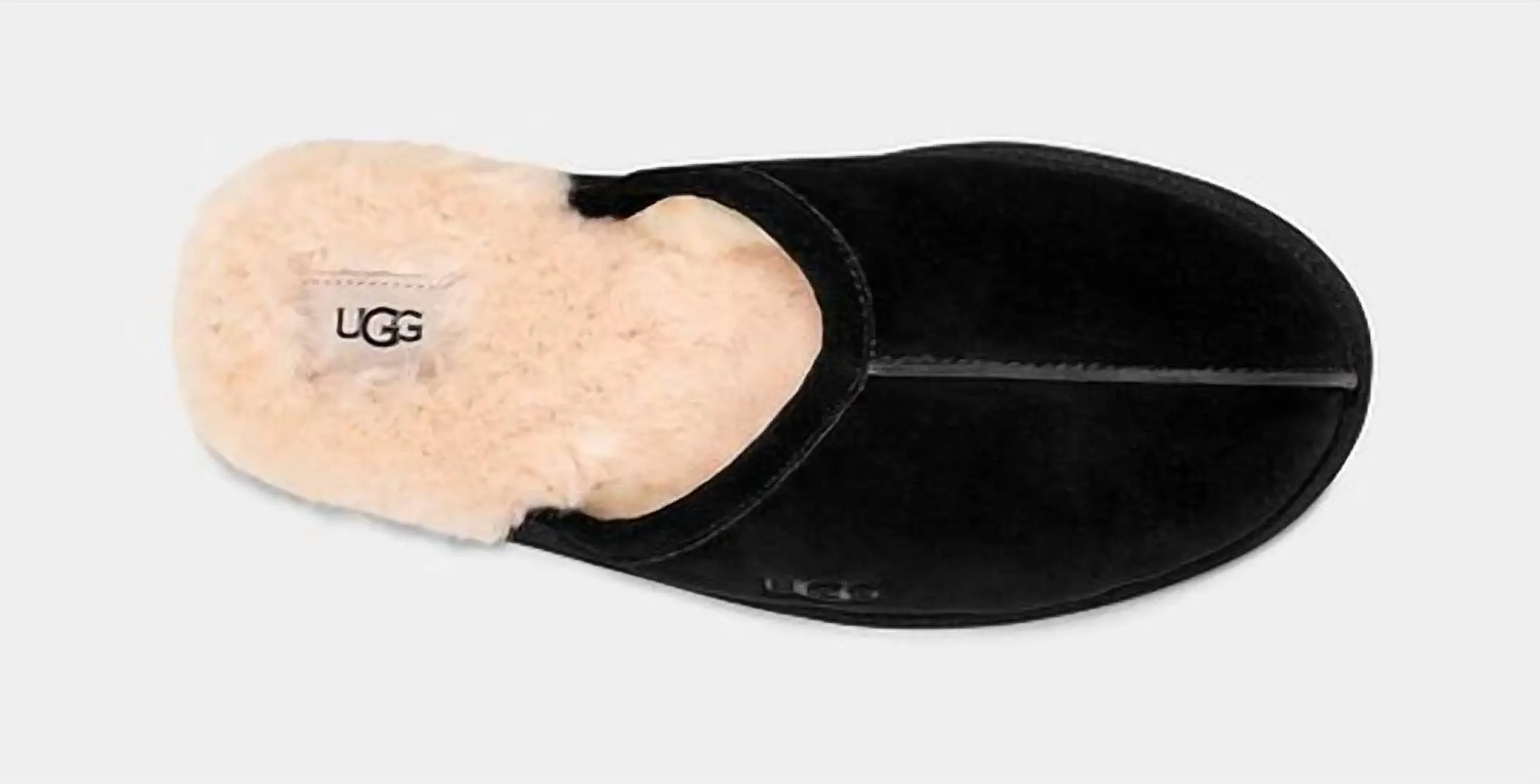 Men Scuff Slipper In Black