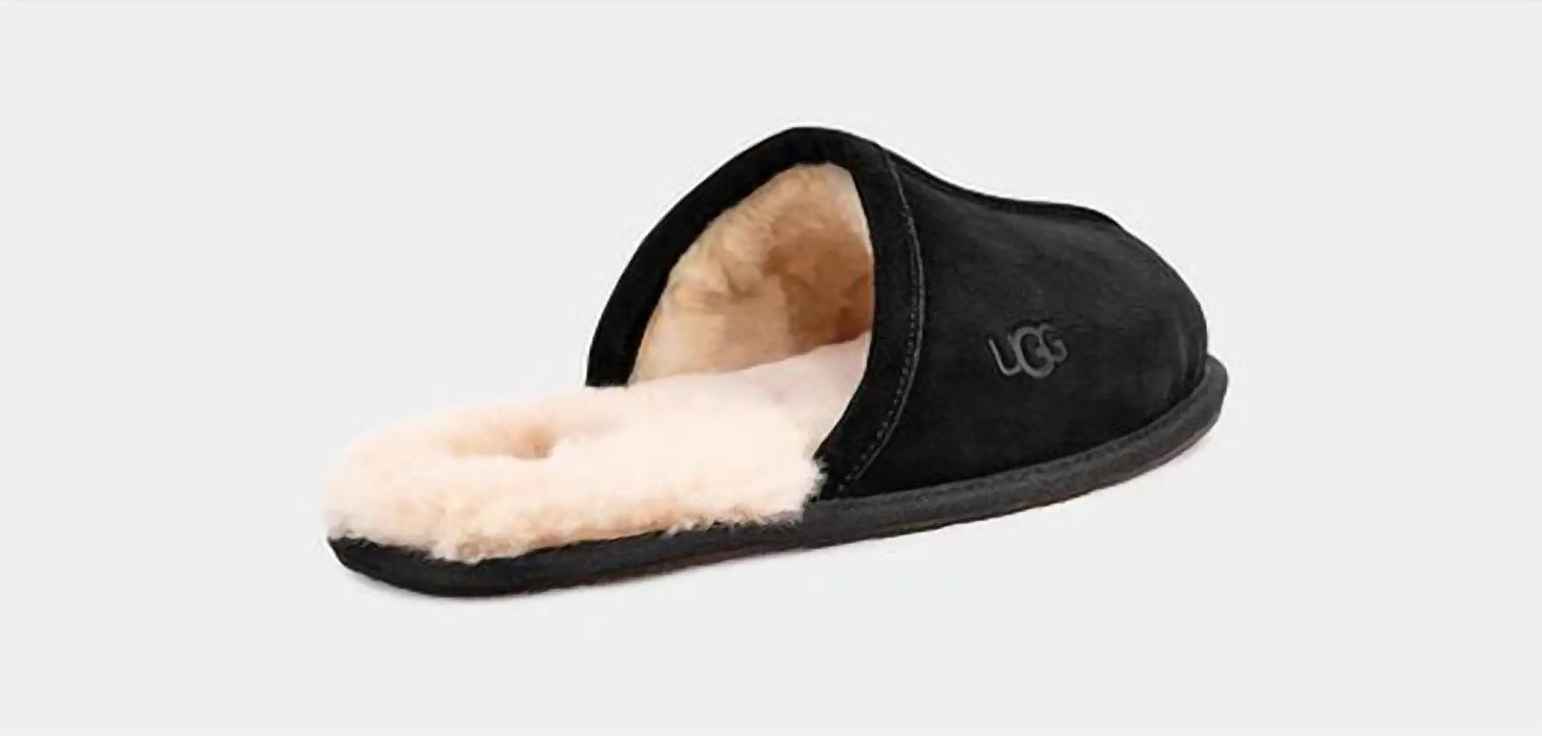 Men Scuff Slipper In Black