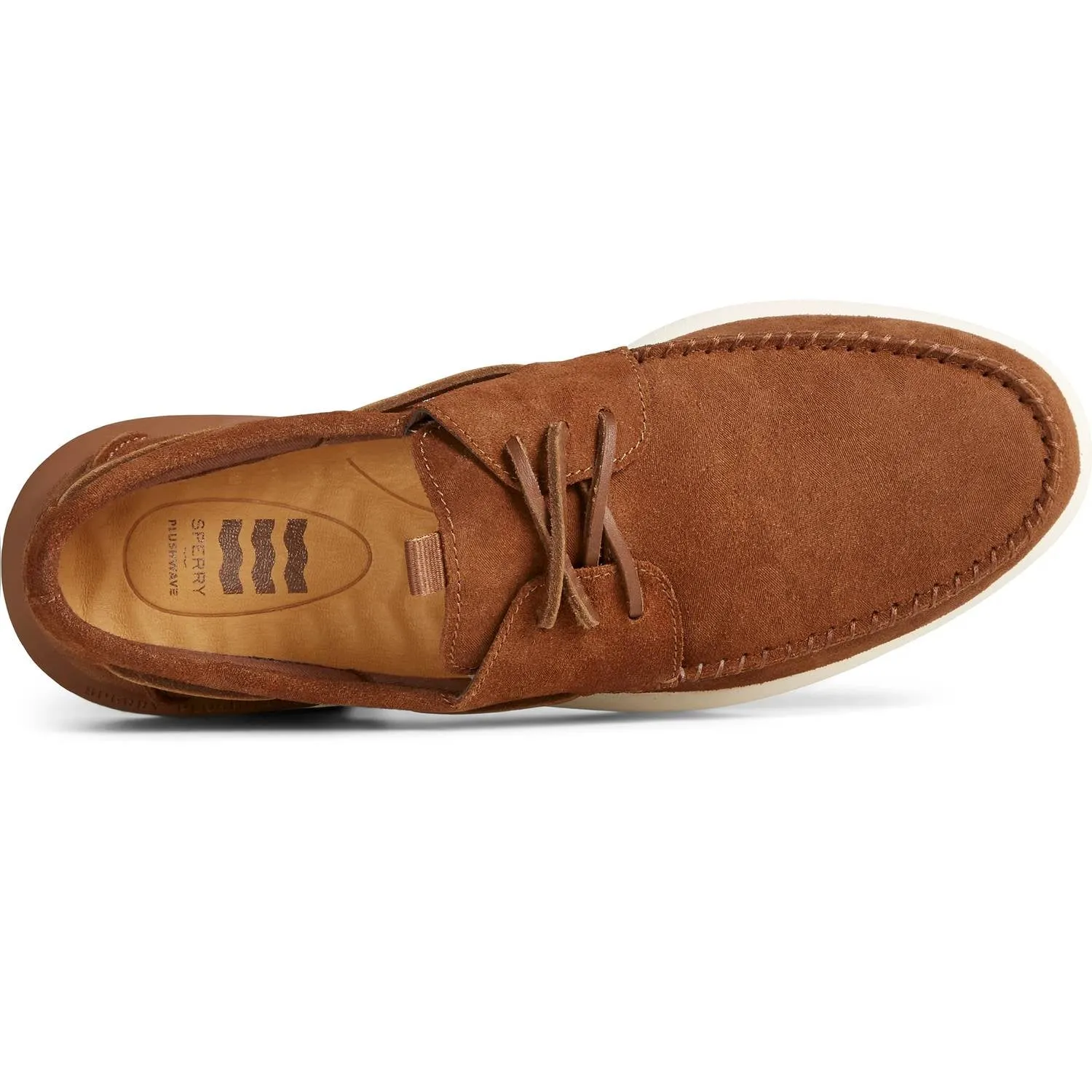 Men's A/o Plushwave 2.0 Boat Shoes In Camo Brown/brown