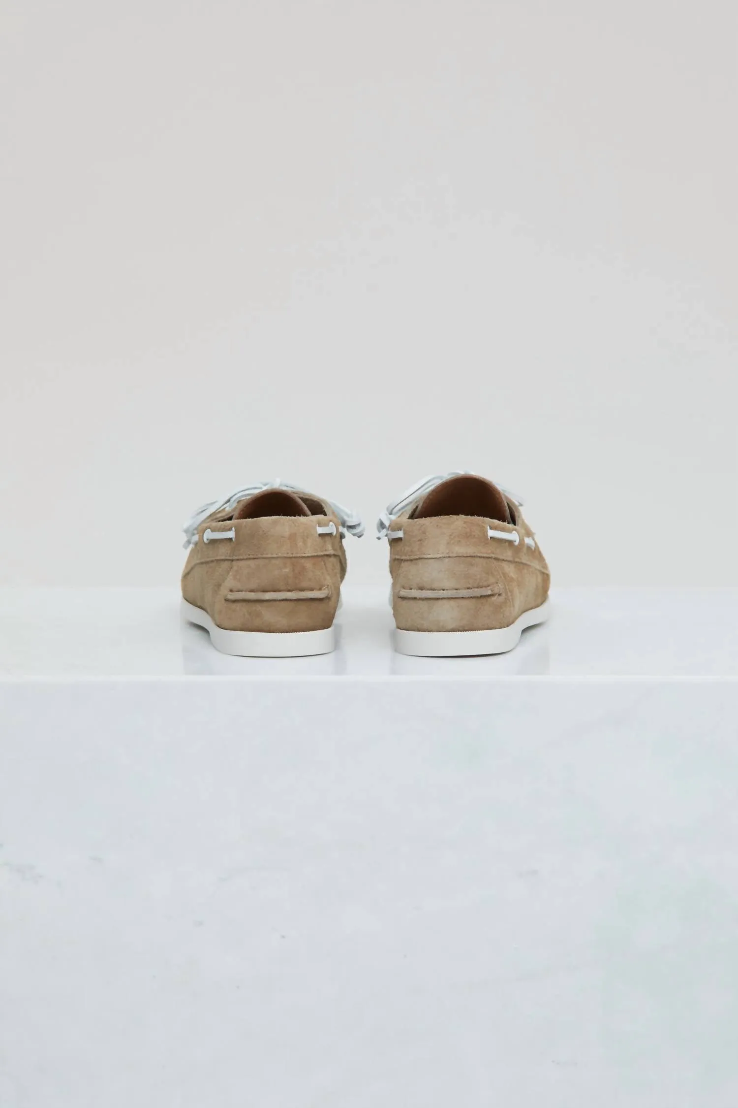 Men's Boat Shoe In Flint Grey