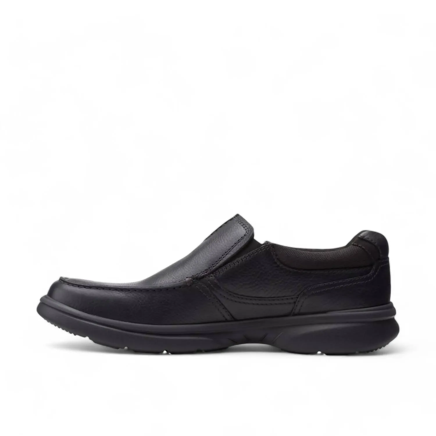 Men's Bradley Free Slip-On Shoes In Black Tumbled Leather